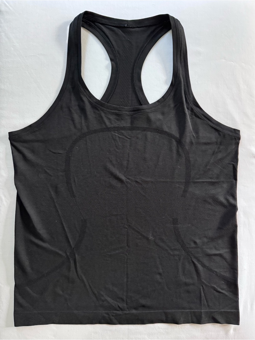 Lululemon Swiftly Tech Racerback Tank Top, Black, Size 12 - Picture 3 of 7